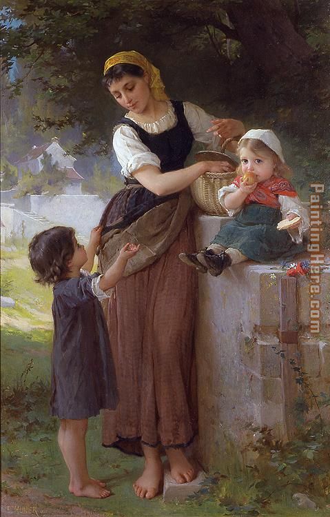May I Have One Too painting - Emile Munier May I Have One Too art painting